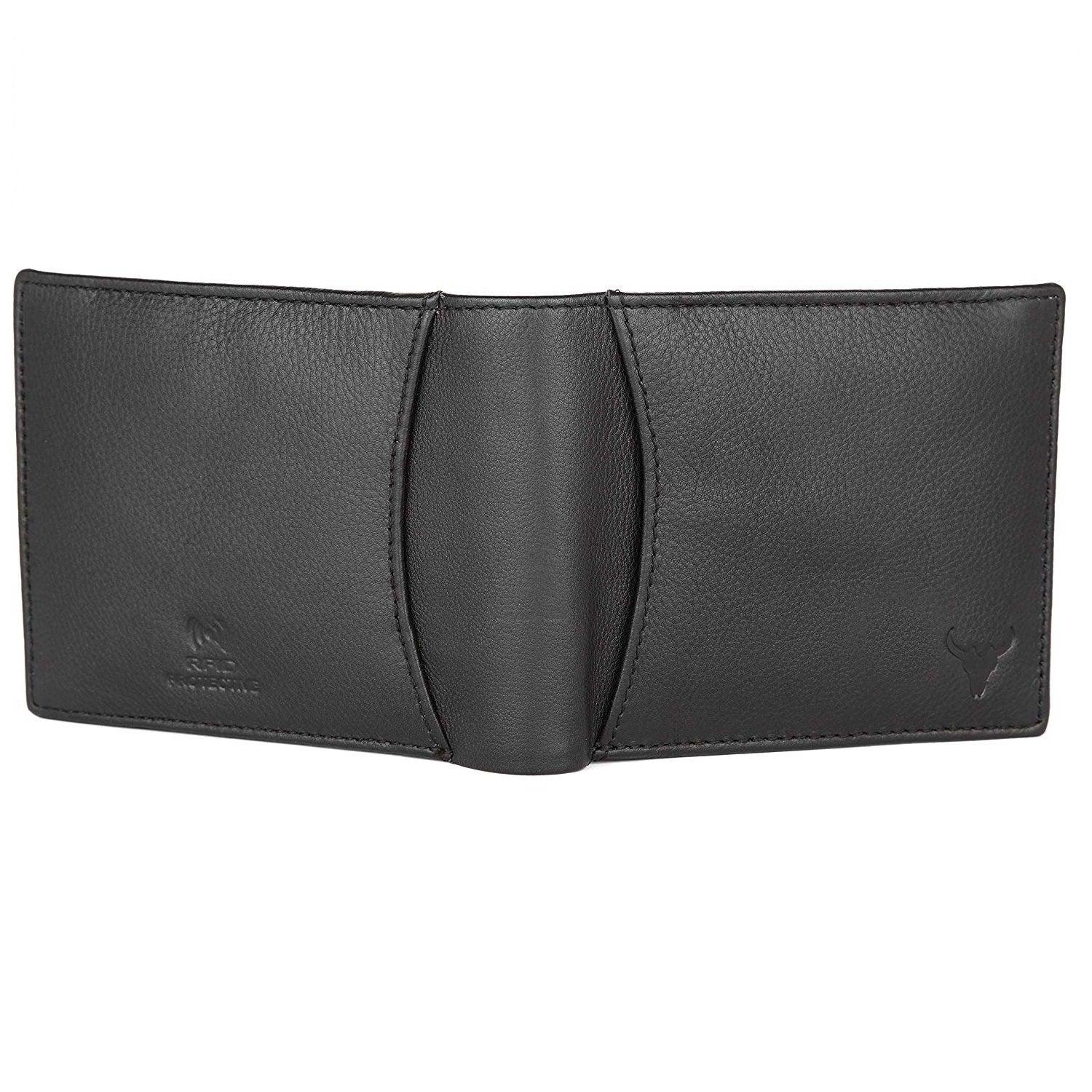 Napa Hide Black Men's Wallet (NPH001 Black) - WILDHORN