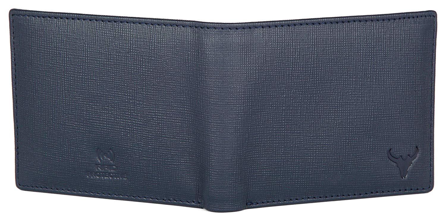 Napa Hide Blue Men's Wallet (NPH002 BLU) - WILDHORN