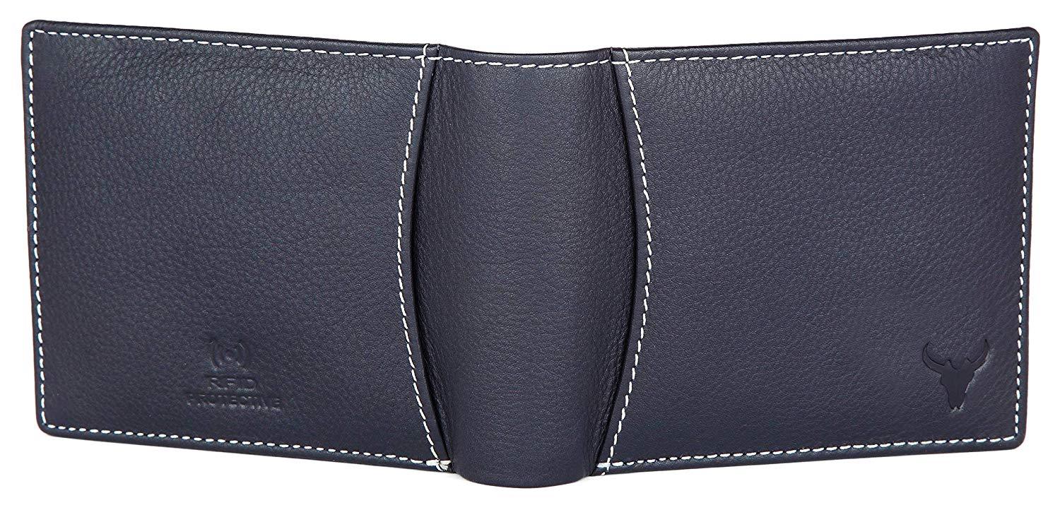 Napa Hide Blue Men's Wallet (NPH006 BLU) - WILDHORN