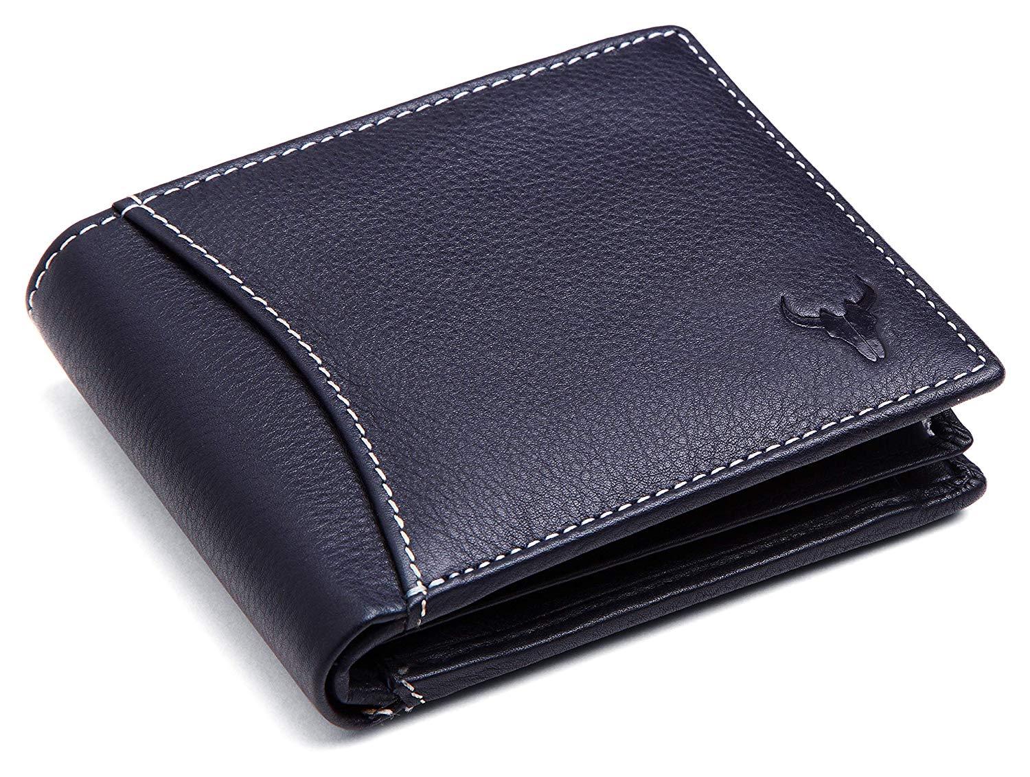 Napa Hide Blue Men's Wallet (NPH006 BLU) - WILDHORN