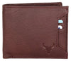 Napa Hide Brown Men's Wallet (NPH010 Maroon) - WILDHORN