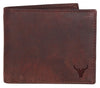 Napa Hide Brown Men's Wallet (NPH013 BRN Crackle) - WILDHORN