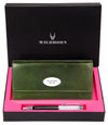 WILDHORN® Women's Leather Wallet and Pen Combo Set - WILDHORN