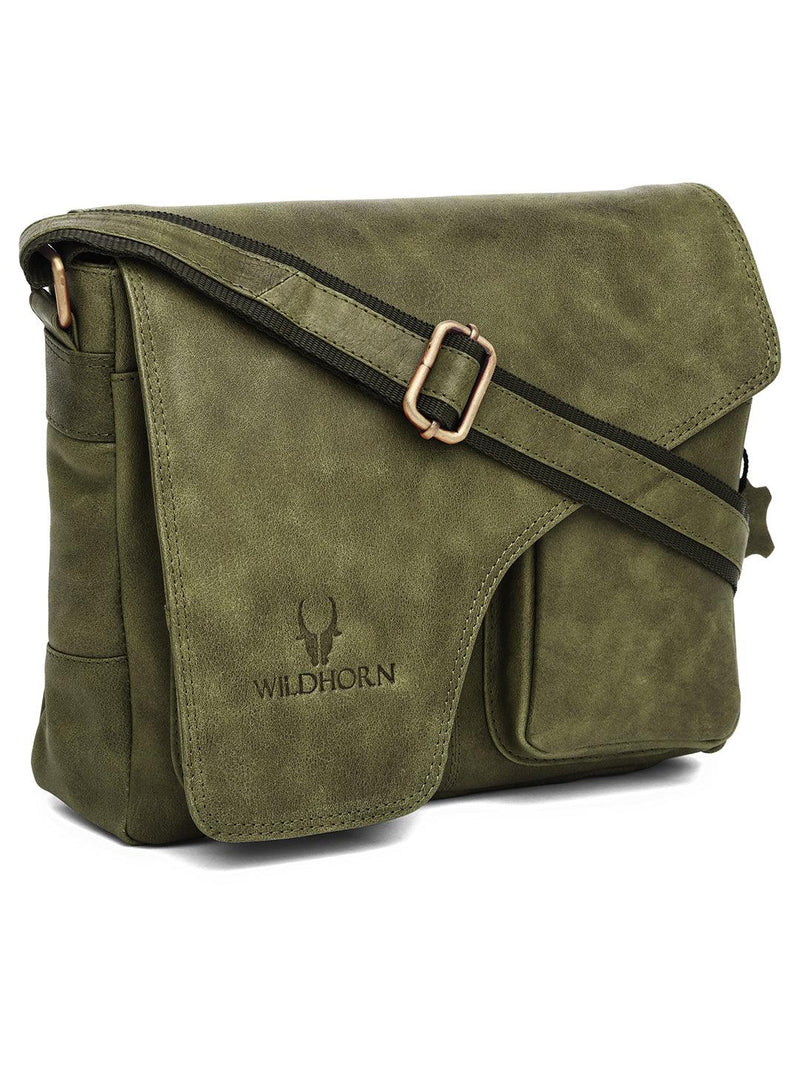 Canvas Messenger Bag for Men Women,Travel Satchel Shoulder bag 15.6 Inch  Laptop Bags Business (Black) : Amazon.in: Computers & Accessories